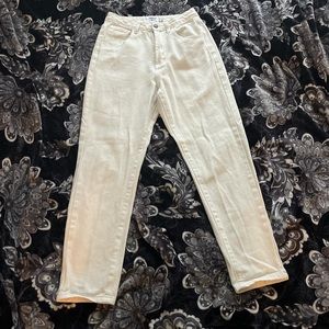white mom jeans from princess polly